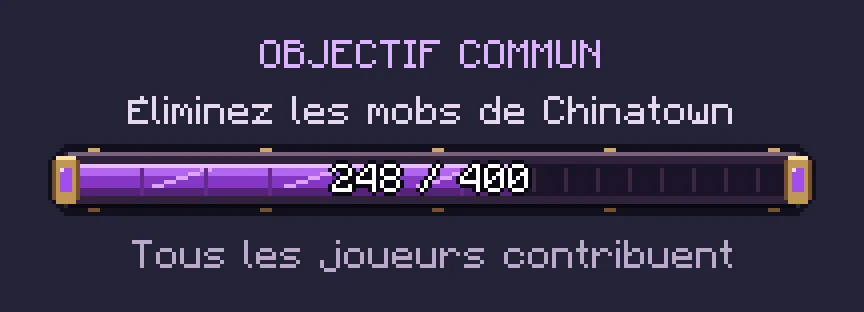 La jauge de l'objectif commun