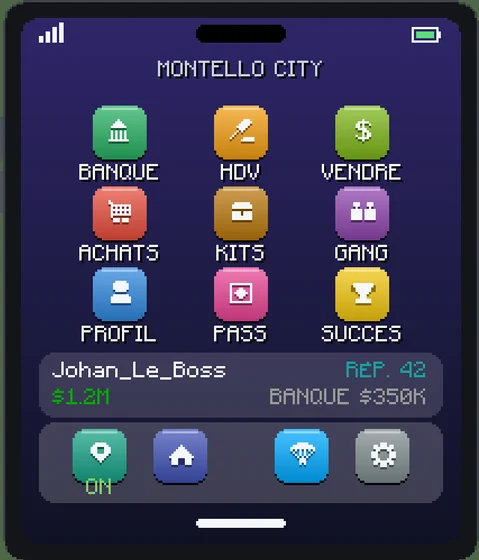 Le nouveau téléphone