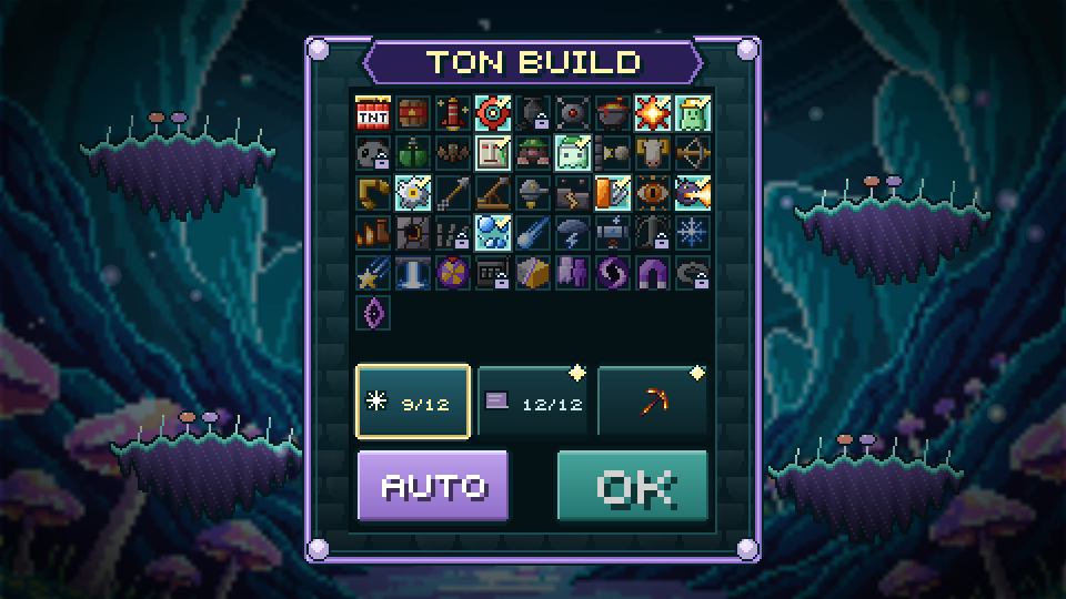 L'écran TON BUILD du Duel : compétences, livres et pioche à choisir